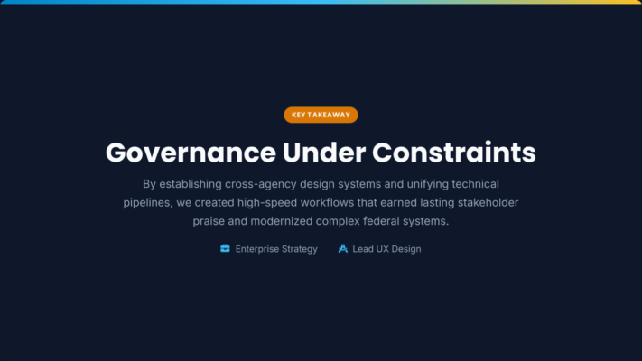 Governance Under Constraints
